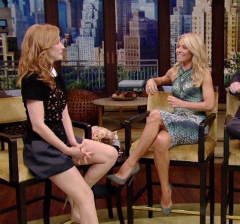 Jessica michelle chastain is an american actress and producer. Pop Minute - Jessica Chastain Legs Shorts Live With Kelly ...