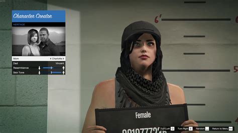 GTA V online female character creation - YouTube