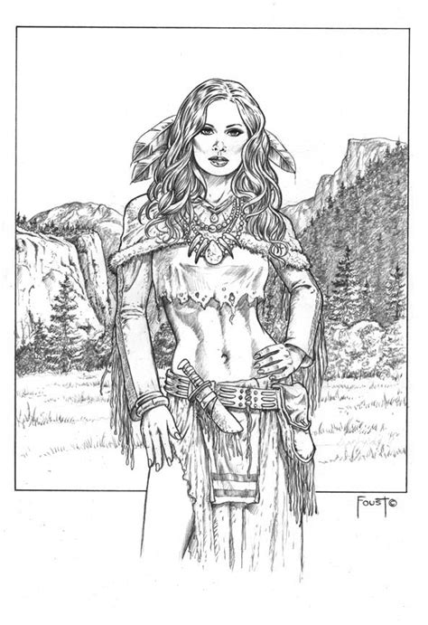 Fairy coloring pages adult coloring book pages colouring pics coloring books colorful drawings colorful pictures stylo art grayscale image gothic angel. Medicine Woman by MitchFoust on DeviantArt