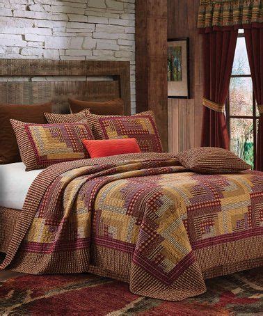 We are the original online company that specializes in bringing you rustic. Montana Cabin Red Quilt Set #zulily #zulilyfinds | Rustic ...