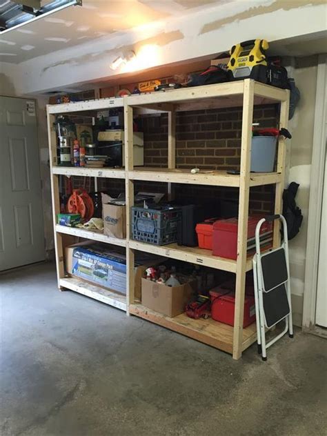 The torin garage workshop tool organizer is one that certainly lives up to it's name. "I built these shelves to create some heavy-duty storage ...