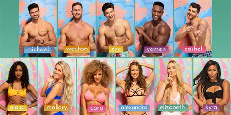 The islander line up has been announced with their villa pictures. All About Love Island's Controversial Past Before the U.S ...