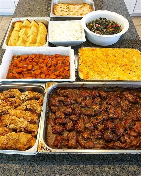 People talk about peach cobbler, fried pork chop and fried catfish. Sunday dinner, soul food Sunday, smothered turkey necks ...