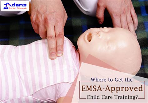 To complete the application you must send in the information listed for all household members. Where to Get the EMSA-Approved Child Care Training ...