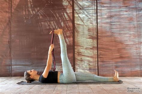 Traditionally we use pom poms. How to Use a Yoga Strap: 18 Yoga Strap Stretches for ...