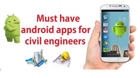 Not just learning, technology for students has also been beneficial for other aspects like safety, better health and communication. Must have Android apps for civil Engineers - YouTube