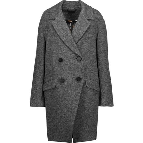 Buy, sell, empty your wardrobe on our website. Diane von Furstenberg Finola double-breasted wool coat (25 ...