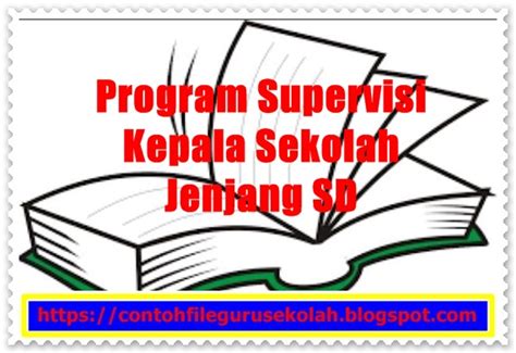 Kewirausahaan merupakan sikap mental dan jiwa yang selalu aktif atau. Contoh Program Supervisi Kepala Sekolah Untuk Jenjang SD ...