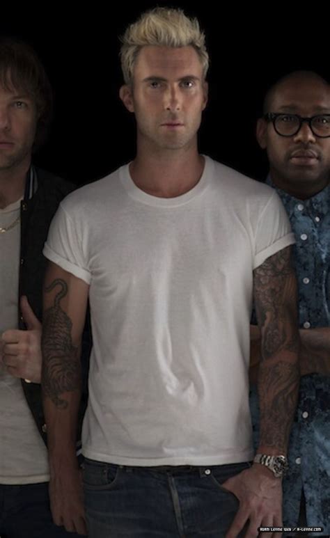 Levine looked like he was once losing a battle with male pattern baldness, but. Pin on Adam Levine