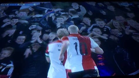 Samen met verslaggever sinclair bischop. Feyenoord willem 2 2-1 radio verslaggevers RTV Rijnmond ...