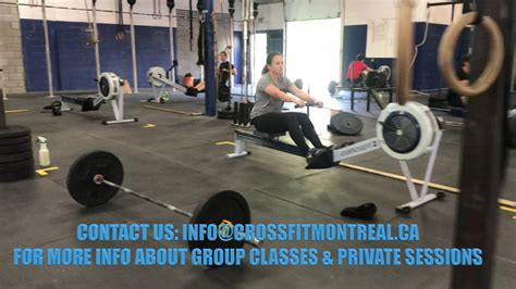 CrossFit Montreal- We are back indoors for classes! - YouTube