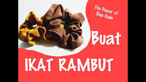 Seperti bunga dari sendok plastik, bunga dari kardus, bunga dari kaleng bekas dan masih banyak lagi yang lainnya. ️ CARA MEMBUAT IKAT RAMBUT DARI KAIN SISA - YouTube