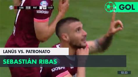 Thus, facing the stronger lanus, patronato. Sebastián Ribas (1-0) Lanús vs Patronato | Fecha 9 ...