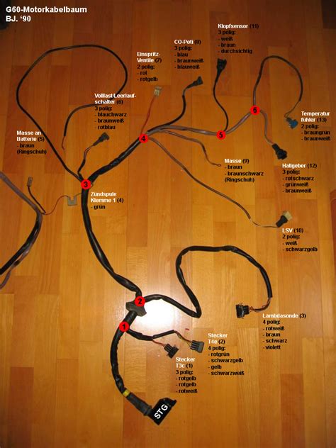 Leitungssatz pumpe düse kabelbaum für vw golf audi a4 seat 1,9 2,0 tdi 038971600. Golf 2 Kabelbaum Schaltplan - Wiring Diagram