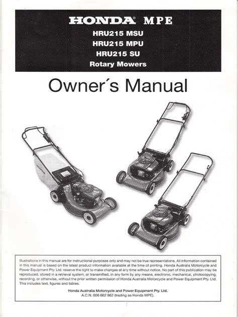 * lawn mower repair manuals free. Honda Self Propel Mower - HRU215 | Carburetor | Lawn Mower