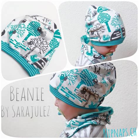 Diy mode in geschenke, geschenkideen, nähen. Beanie Freebook- by Sarajulez | Kinder stoffe, Beanie, Schnittmuster