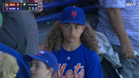 Jacob anthony degrom (born june 19, 1988) is an american professional baseball pitcher for the new york mets of major league baseball (mlb). MIA@NYM: Mets fan rocking his hair like deGrom - YouTube