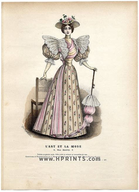 Voir plus d'idées sur le thème mode, art, style édouardien. L'Art et la Mode 1894 N°29 Jules Hanriot, colored fashion ...