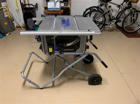 The majority of stock fences sold with machines are of lackluster quality. Kobalt table saw - $160 | Tools For Sale | Sarasota, FL ...