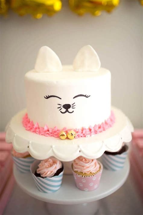 The exact origin of backe backe kuchen is unknown yet most sources date it to around 1840. Kitty Cat Birthday Party | http://karaspartyideas.com ...