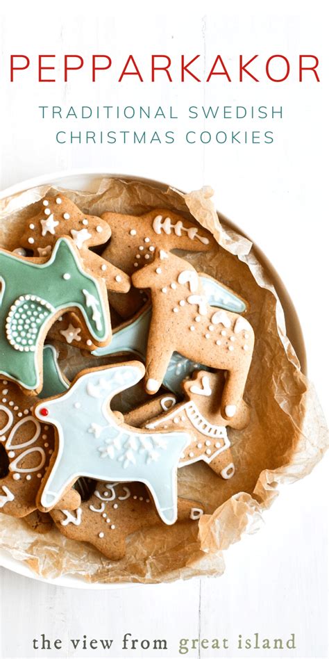 Find a new favorite holiday cookie this year. My Traditional Swedish Pepparkakor Recipe is a crisp ...