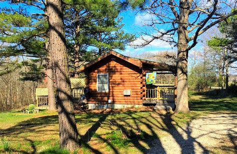 Pick your mo cabins and enjoy a glamping getaway out on the lake. Romantic Cabin Rental near St Louis