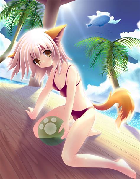 Maybe you would like to learn more about one of these? Anime Galleries dot Net - Anime Girls (Swimsuit)/Anime Fox Girl Bikini Pics, Images, Screencaps ...