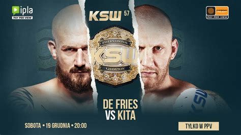 Już podczas ksw 56 cena za ppv wróciła do normalnej wartości. Gala KSW 57 w PPV w Cyfrowym Polsacie i IPLI - 3 pojedynki ...