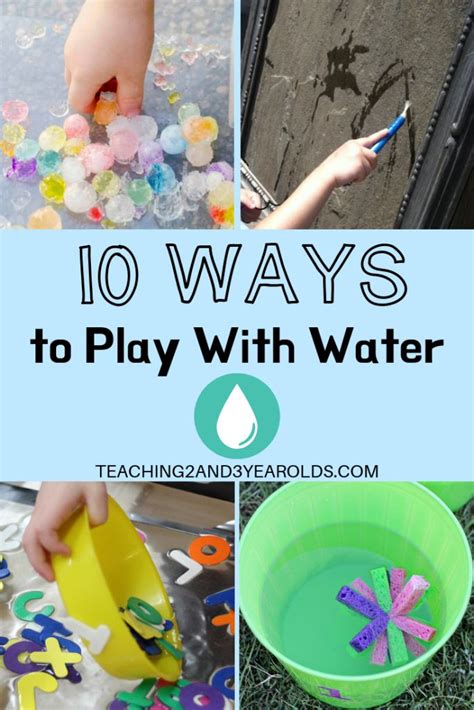 I stopped wearing them completely when i was seven and only just some kids, after doing sessions with a therapist, become less sensitive to what bothers them. 10 Ways to Play With Water | Tactile activities, Summer ...