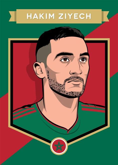 Mais hakim ziyech a finalement choisi de jouer avec les lions de l'atlas. Hakim Ziyech (Maroc). | Logos de futbol, Fotografía de ...