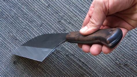 Almazan replica serbian kitchen knife chef knife cleaver chopper handmade damascus steel. Almazan knife - YouTube