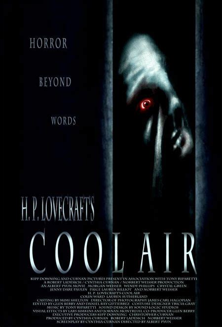 While there have been a number of movies based directly on stories by lovecraft — including titles. Horror Movie Posters | Lovecraft's Cool Air | Romantic ...