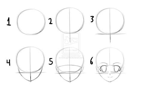 Adjust the construction guidelines to achieve different kinds of anime faces. Pin on arts