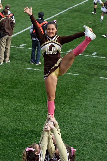 Trending newest best videos length. Cheerleader does leg-lift formation | Flickr - Photo Sharing!