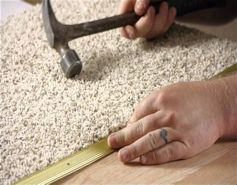 Available in black, bronze, silver and champagne as well as a range of timber look vinyl wrap colours, this trim should be adhered to the floor with a permanent. Joining Laminate Flooring To Carpet Tips & Guide ...