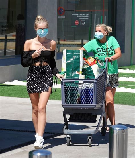 Kerry katona at horse riding in sussex 05/30/2021. Kerry Katona with her daughter Lilly-Sue McFadden ...