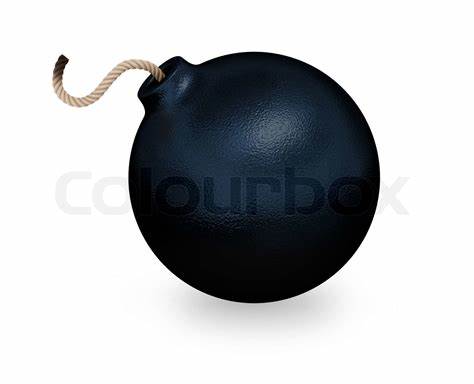 Black vintage bomb | Stock image | Colourbox Картинка - Black vintage bomb | Stock image | Colourbox