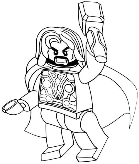 Free printable thor coloring pages for kids that you can print out and color. Lego Thor Coloring Pages - Free Printable Coloring Pages ...