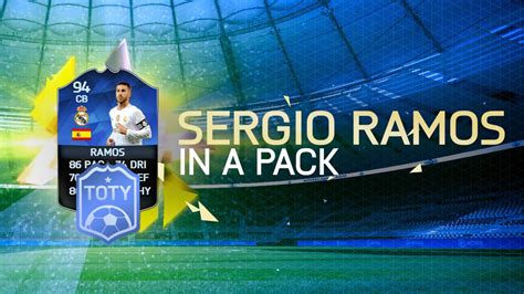 Best cb in the world?! FIFA 16 | SERGIO RAMOS TOTY IN A PACK! - 5 SOBRES DE 100K ...