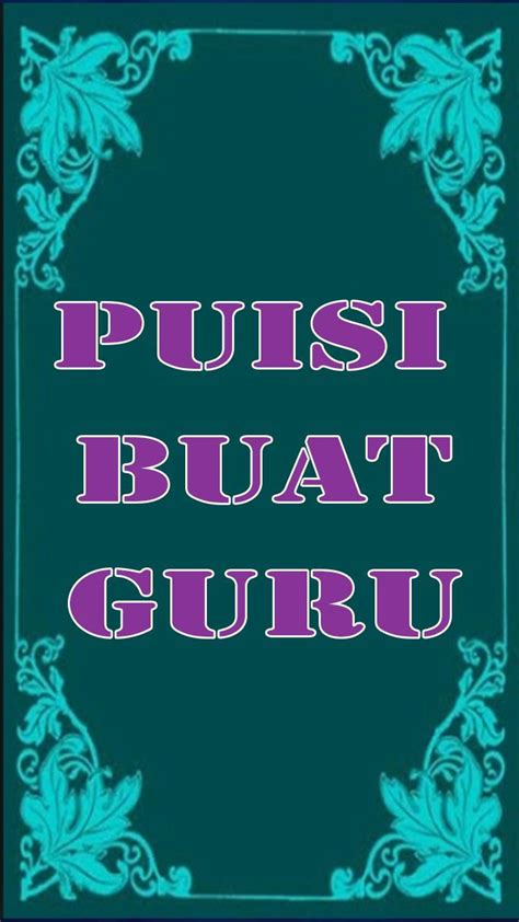 Tapi selain pengalaman, yg saya incar adalah koneksi. Puisi Untuk Guru Dalam Bahasa Jepang - Seputaran Guru