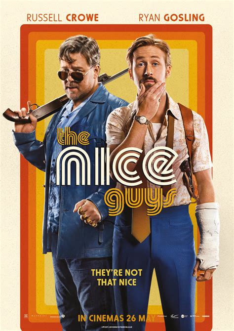 Funny but flawed comic salute to the average joe. MOVIE REVIEW: THE NICE GUYS (2016) ~ GOLLUMPUS