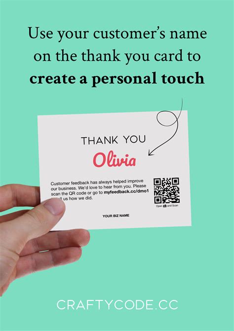 Send your handwritten letter to thank them for coming by and invite them to ask any questions they may have. Personalized Business Thank You Cards | Thank You Printable | Thank You For Your Order Cards ...