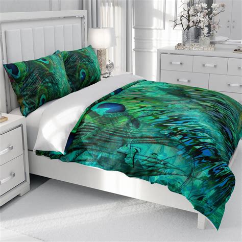 See more ideas about down comforters, comforters, down comforter. Peacock Comforter Duvet Cover Pillow Shams | Etsy in 2020 ...