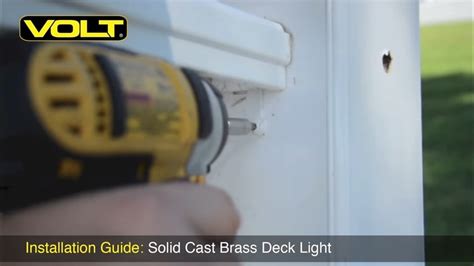 April 04, 2017 by todd install blocking and bracing to ensure that the posts will anchor securely and rest plumb and level. Step by Step: How to Install a Deck Light on a Post