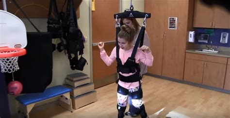 Swinger life of anna malle. 12 year old with Cerebral Palsy is Fearless in ZeroG