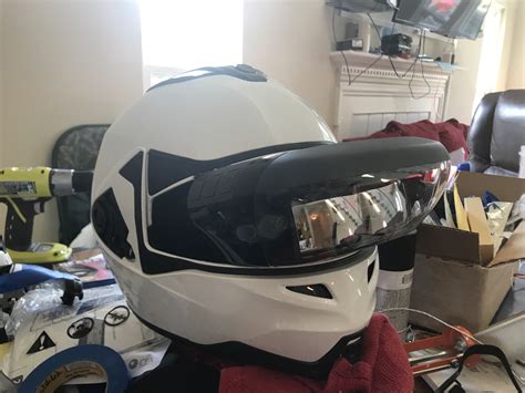 Very cool idea might make one because i do a lot of motorcycle trail riding. Cyborg 360 Flir AR HUD Motorcycle Helmet | Hackaday.io