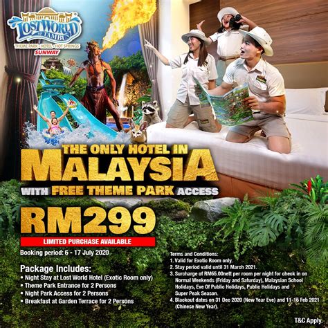 Pemberlakuan prosedur pengukuran suhu tubuh untuk seluruh pengunjung. Lost World of Tambun Tawar Pakej Penginapan & Tiket Taman ...