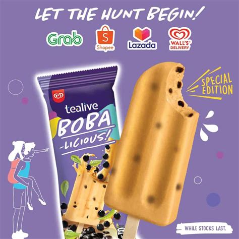 Resep ice cream walls ekonomis cuma 30 ribu. Wall's Special Edition Tealive Boba Ice Cream Kini Boleh ...