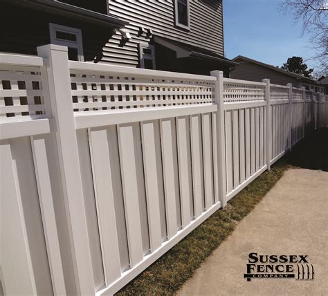 Attractive, professional pennsylvania wood fence company, providing privacy fences, picket fences, rail fences, & more. Installed by Sussex Fence Company | Vinyl picket fence