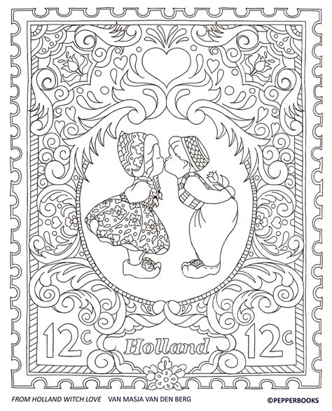 De beste verzamelsite voor kleurplaten, bouwplaten en puzzelplaten in allerlei soorten en genres. Colouring page Holland (kleurplaat Holland) | Kleurplaten ...